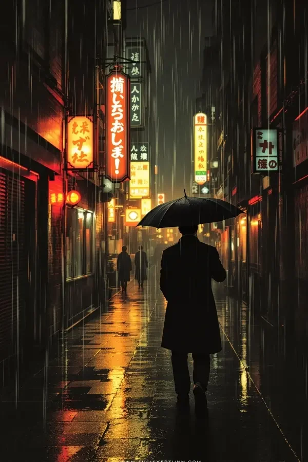 东京雨夜 海报
