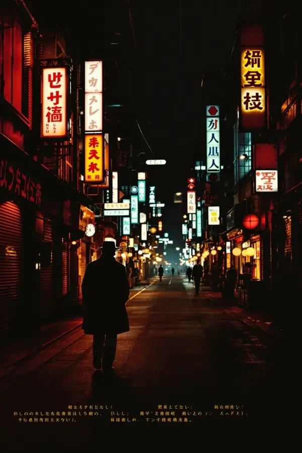 霓虹侦探 海报